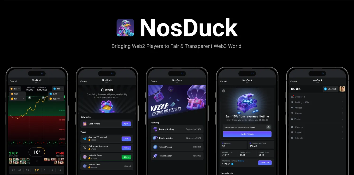 NosDuck product screenshot